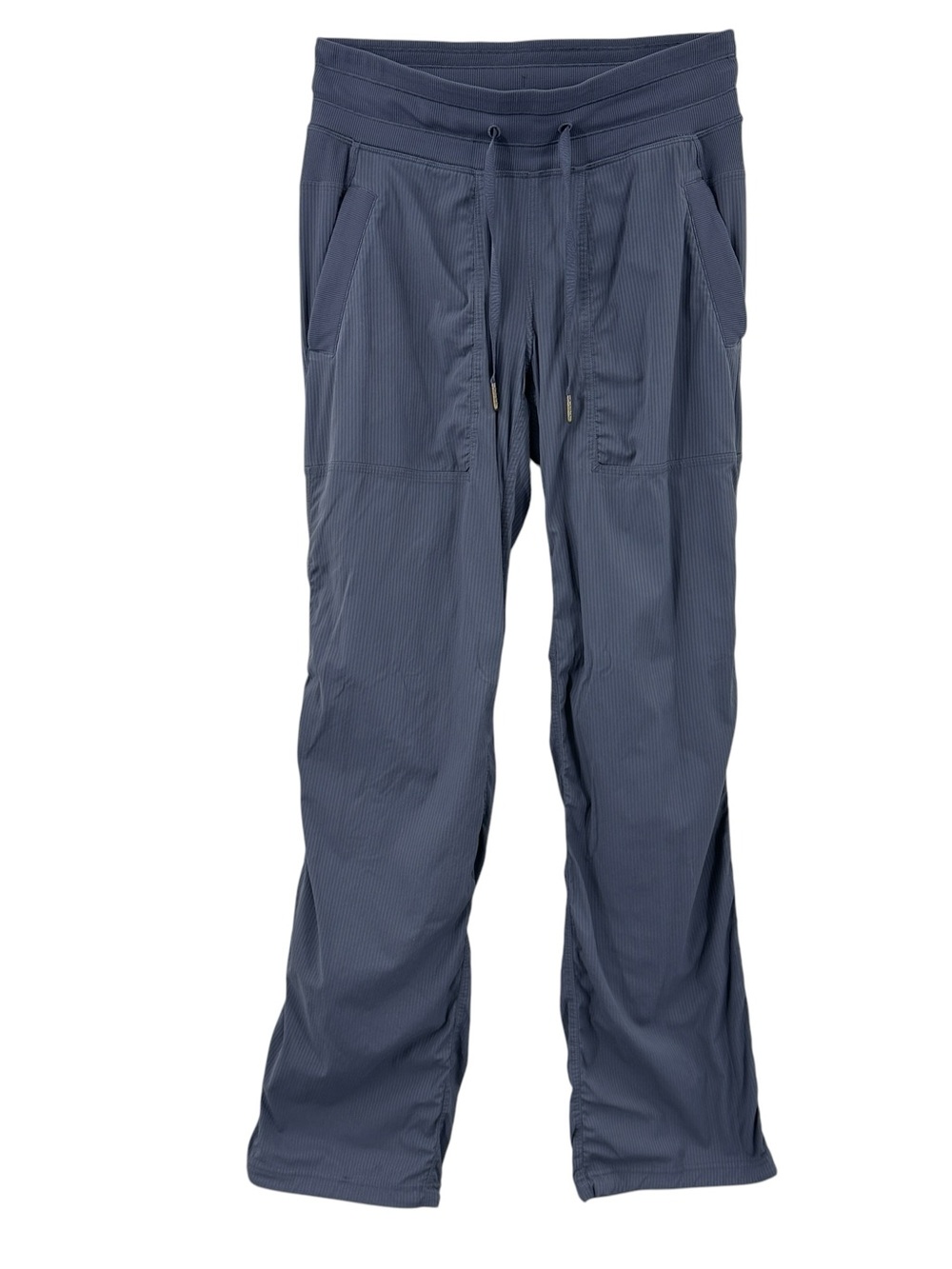 lululemon athletica Straight-Leg Drawstring Pants in Slate Blue